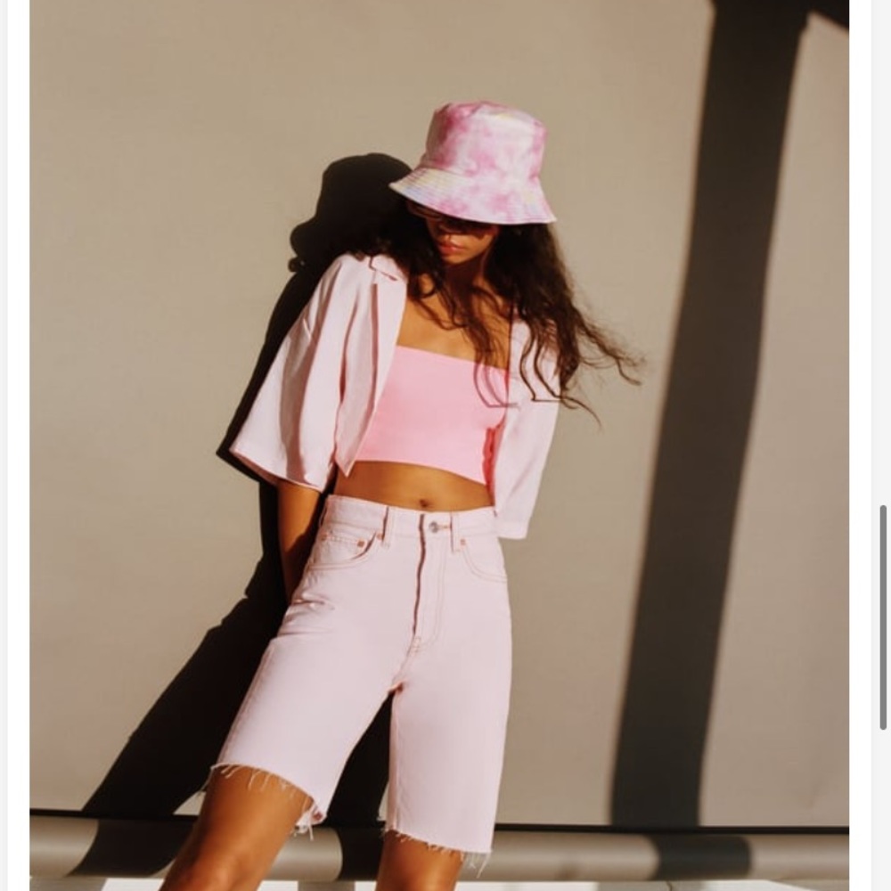 Zara denim shorts
